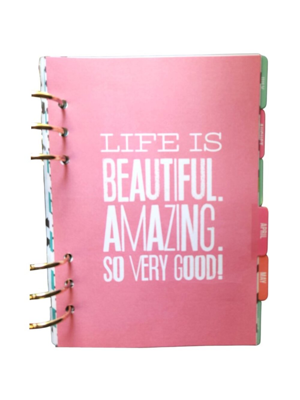 Simple Stories Carpe Diem A5 Planner 6 Rings w/Dividers & Inserts GRAPE - Picture 9 of 12